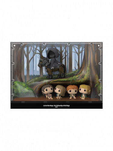 Figúrka The Lord of the Rings - The Fellowship of the Ring - Ringwraith, Frodo, Pippin, Samwise, Merry (Funko POP! Moment Deluxe 09)