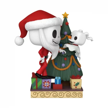 Figúrka The Nightmare Before Christmas - Jack Skellington and Zero with Tree (Funko POP! Deluxe 1386)