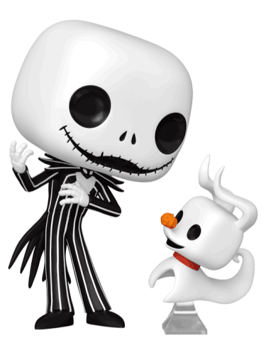 Figúrka The Nightmare Before Christmas - Jack Skellington with Zero (Funko POP! Disney 1808)