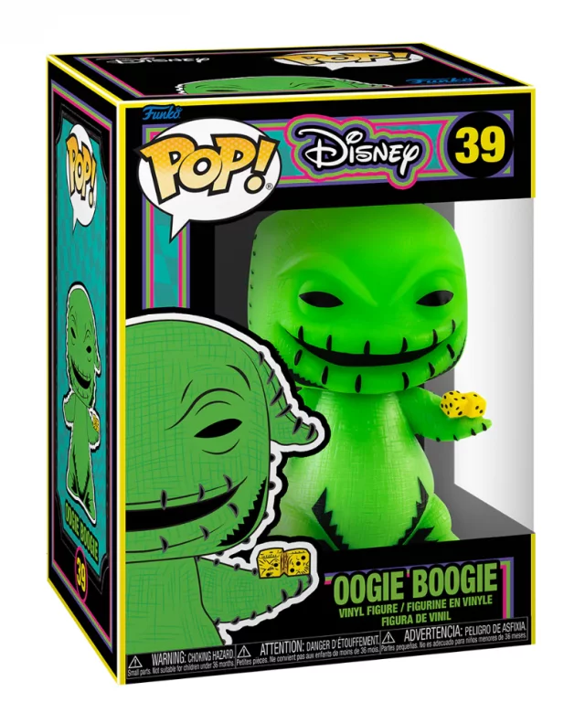 Figúrka The Nightmare Before Christmas - Oogie Boogie (Black Light) (Funko POP! Disney 39)