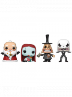 Figúrka The Nightmare Before Christmas - Sandy Claws/Sally Sewing/Mayor/Jack Skellington (Funko POP! 4-Pack)