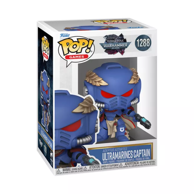 Figúrka Total War: WARHAMMER 40,000 - Ultramarines Captain (Funko POP! Games 1288) - GW_W40K