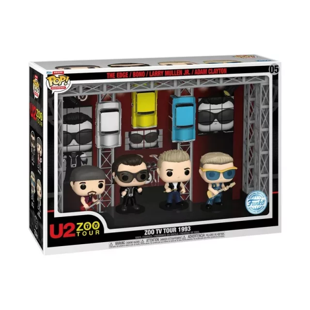 Figúrka U2 - U2 Zoo TV Tour (Funko POP! Moment Deluxe 05)