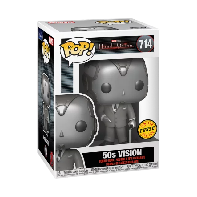 Figúrka WandaVision - Vision 50s Chase (Funko POP! Marvel 714)