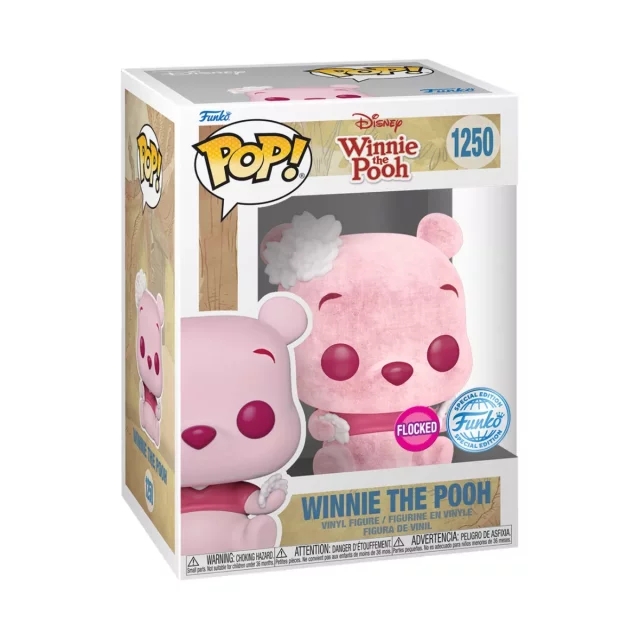 Figúrka Winnie the Pooh - Cherry Pooh (Flocked) (Funko POP! Disney 1250)