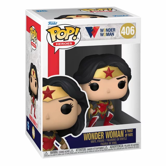 Figúrka Wonder Woman - A Twist of Fate (Funko POP! Heroes 406)