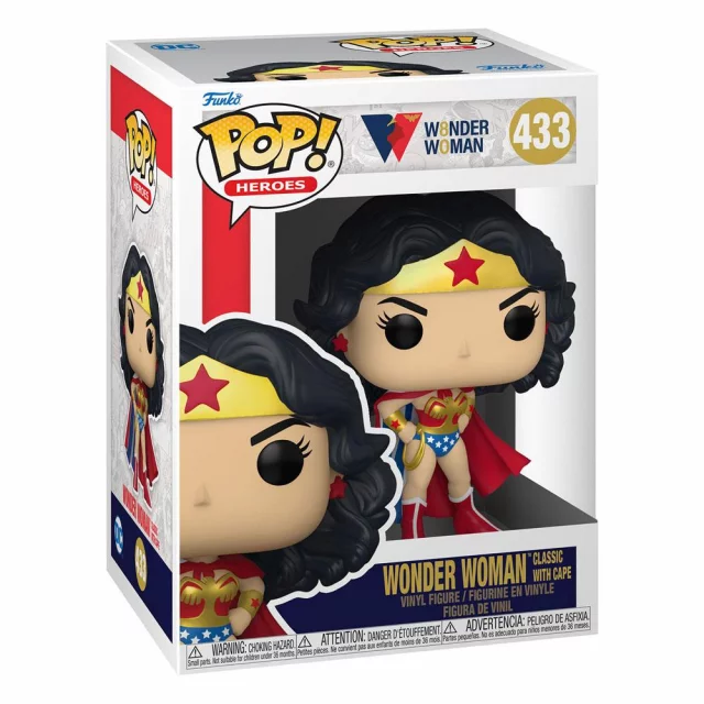 Figúrka Wonder Woman - Classic with Cape  (Funko POP! Heroes 433)