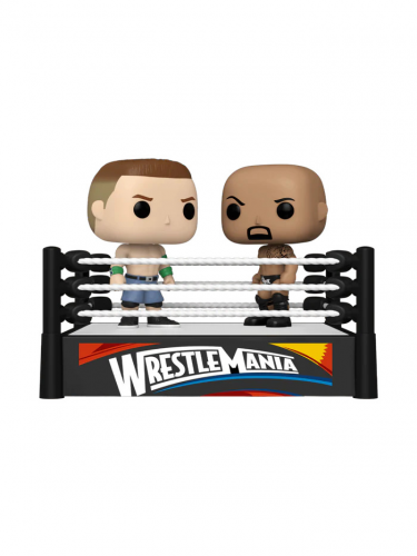 Figúrka WrestleMania - John Cena and The Rock (Funko POP! WWE 2)