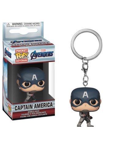 Kľúčenka Avengers - Captain America (Funko)