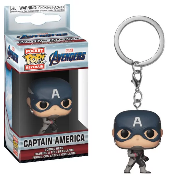 Kľúčenka Avengers - Captain America (Funko)
