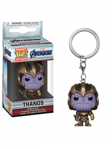 Kľúčenka Avengers: Endgame - Thanos (Funko)