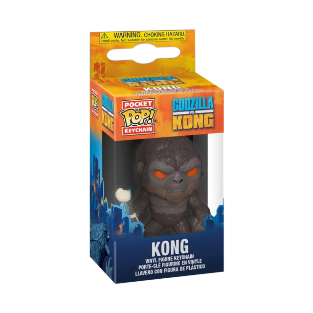 Kľúčenka Godzilla vs Kong - Kong with Battle Axe (Funko)