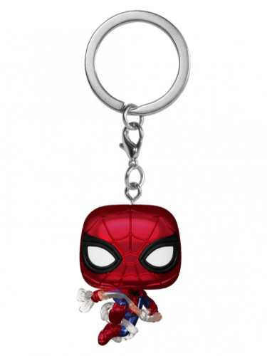 Kľúčenka Spider-Man: Brand New Day - Spider-Man (Metallic) (Funko)