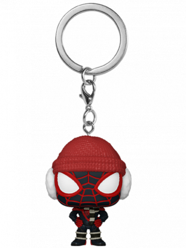 Kľúčenka Spider-Man - Miles Morales (Winter Suit) (Funko)
