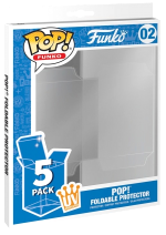 Ochranný obal na figúrky Funko POP! - Protector 5 Pack Foldable (mäkký) (5ks)