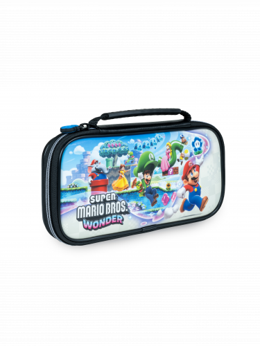 Luxusné cestovné puzdro pre Nintendo Switch Super Mario Bros. Wonder (Switch & Lite & OLED Model) (SWITCH)