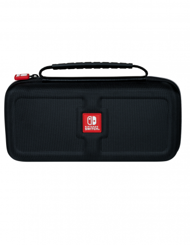 Luxusne prepravne puzdro pre Nintendo Switch čierne (Switch & OLED Model) (SWITCH)