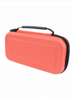 Pevné prepravné púzdro pre Nintendo Switch 2 - Clear Red (Switch & Lite & OLED Model)