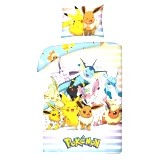 Obliečky Pokémon - Pikachu a Eevee