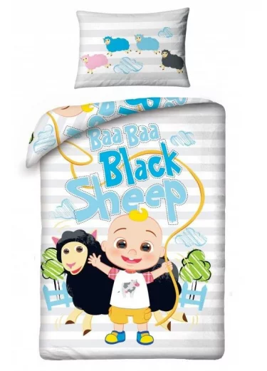 Obliečky Cocomelon - Baa baa Black Sheep