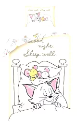 Obliečky detské Tom and Jerry - Good Night