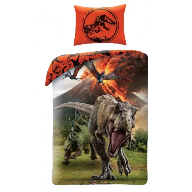 Obliečky Jurassic World - T-Rex (červené)