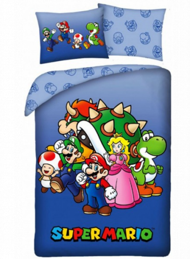 Obliečky Super Mario - Super Mario Friends
