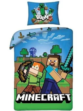 Obliečky Minecraft - Boom