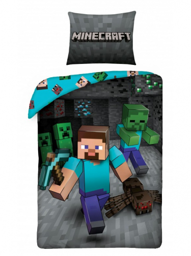 Obliečky Minecraft - Steve