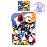 Obliečky My Hero Academia - Characters + vak na chrbát