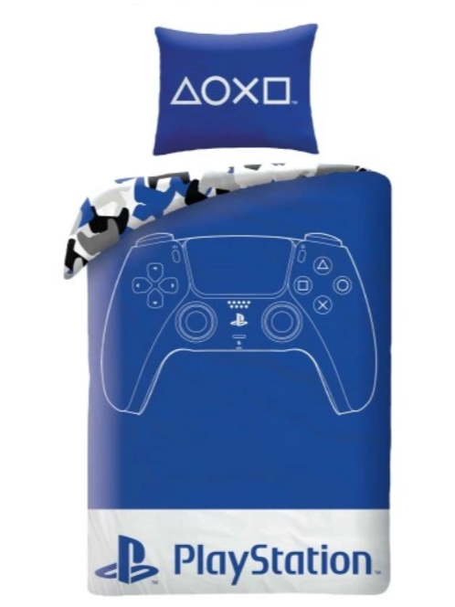 Halantex Obliečky Playstation - Blue Camo