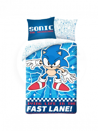 Obliečky Sonic the Hedgehog - Fast Lane