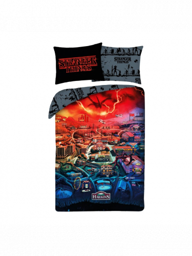 Obliečky Stranger Things - Welcome to Hawkins