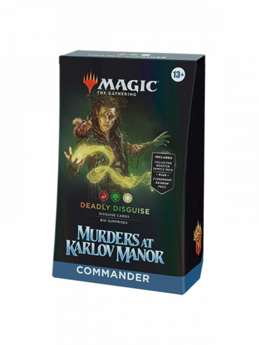 Kartová hra Magic: The Gathering Murders at Karlov Manor - Deadly Disguise Commander Deck
