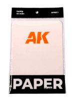 Papier do plastovej palety AK - Wet Palette Paper (40 ks)
