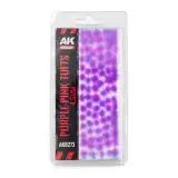 Modelársky porast AK - Purple-pink tufts (4,5 mm) - AK-Interactive