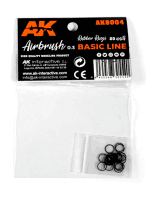 Tesnenie AK Airbrush - gumové tesnenie (20 ks)