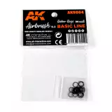 Tesnenie AK Airbrush - gumové tesnenie (20 ks) - AK-Interactive