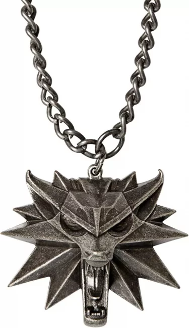 Medailón na krk Zaklínač 3 - Vlk