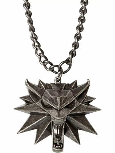 Medailón na krk Zaklínač 3 - Vlk