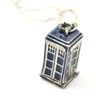 Prívesok Tardis - Doctor Who (modrý)