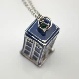 Prívesok Tardis - Doctor Who (modrý)