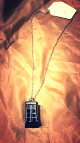 Prívesok Tardis - Doctor Who (modrý)