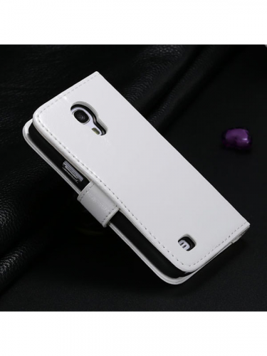 pouzdro (Samsung Galaxy S4 mini) - bílo-hnědé (PC)