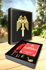 Darčekový set Dragon Age - Psací potřeby (Písacie brko, hroty, atrament, držiak na brko, zápisník)