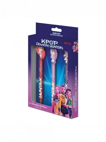 Pero KPop Demon Hunters - Hunters (3 kusy)