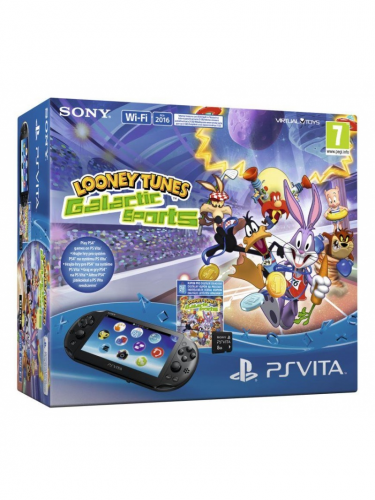 Konzola PlayStation Vita Slim + 8GB karta + Hra Looney Tunes Galactic Sports (PSVITA)