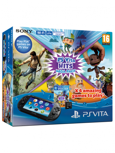 Konzola PlayStation Vita + 8GB karta + Mega Pack Hits (PSVITA)