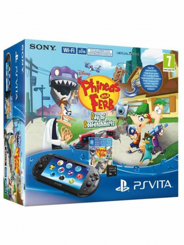 Konzola PlayStation Vita Slim + 8GB karta + Phineas & Ferb (PSVITA)
