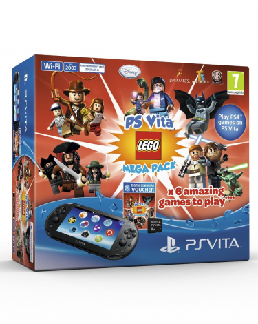 konzole PlayStation Vita Slim + karta 8GB + Lego Megapack (PSP)